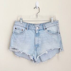 Zara Cut Off Jean Shorts